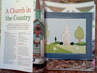 Revista de patchwork Creating Country Threads