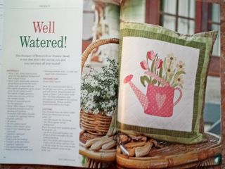 Revista de patchwork Creating Country Threads