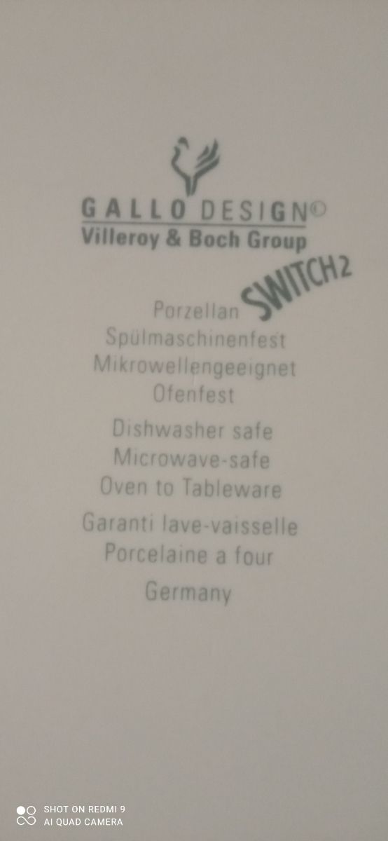 BANDEJA/FUENTE VILLEROY&BOCH GALLODESIGN