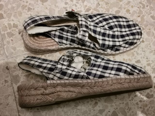 Alpargatas esparto t. 37