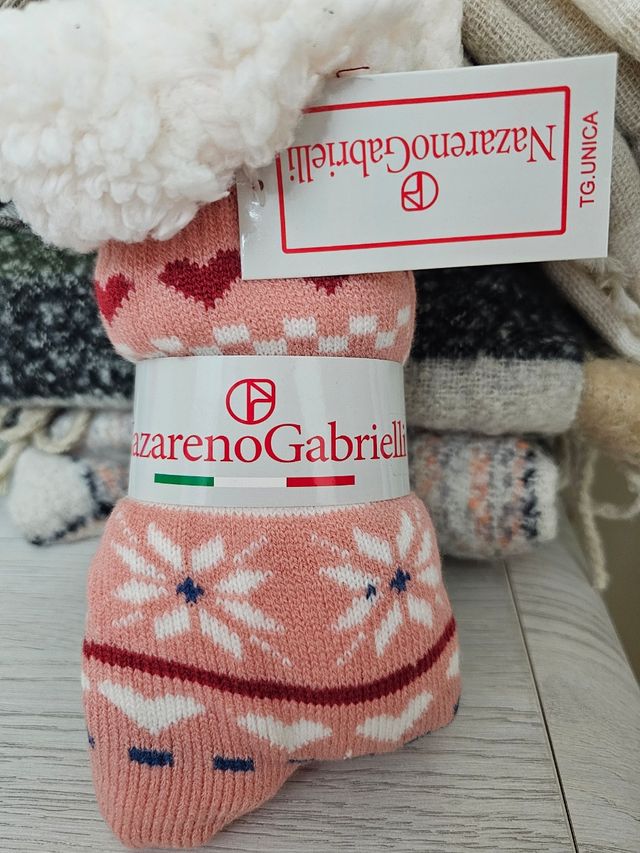 Calzini con pelliccetta e antiscivolo