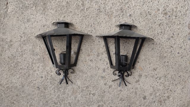 Faroles jardín exterior lote