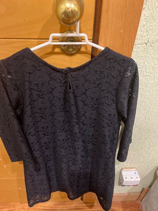 vestido de encaje Pull&Bear