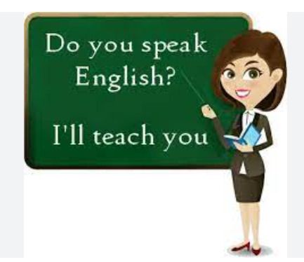 Profesora de secundaria imparte clases