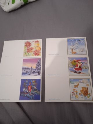 10 postales navideñas a 1€