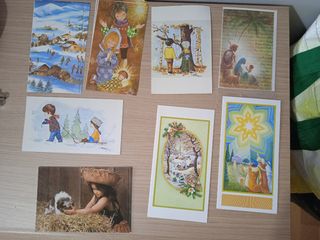 10 postales navideñas a 1€