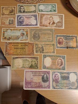 Lote billetes.