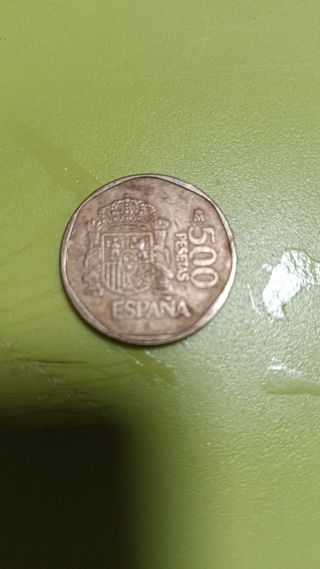 Moneda de 500 pesetas 1989