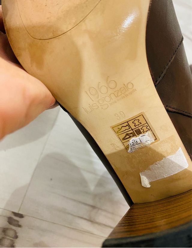 Botas altas PIEL Luis Gonzalo 1966