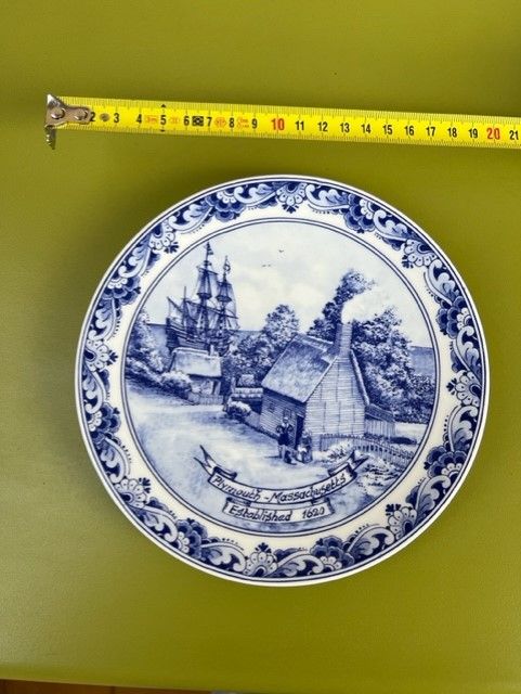 Piatto porcellana Delft blue holland
