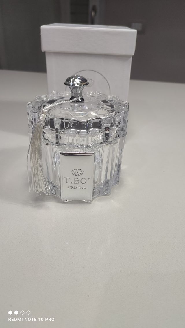 Porta bon bon Tibó cristal