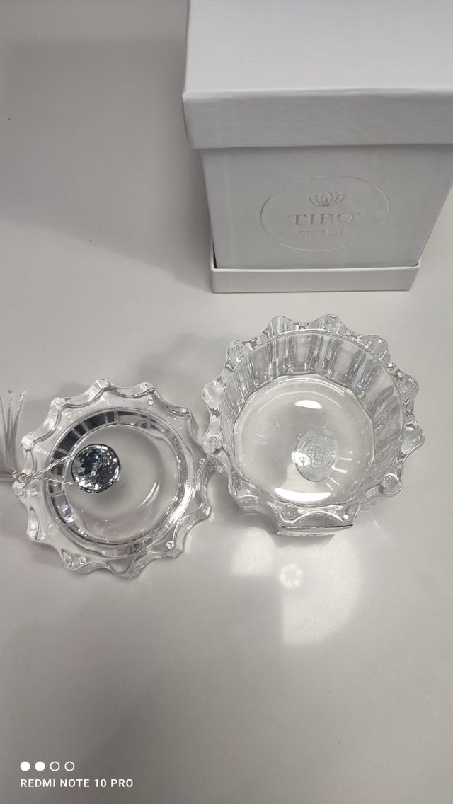 Porta bon bon Tibó cristal