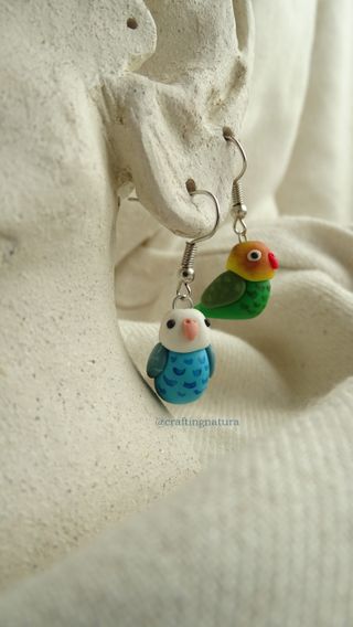 🐦Pendientes pájaros 🐦