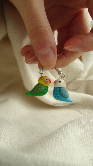 🐦Pendientes pájaros 🐦