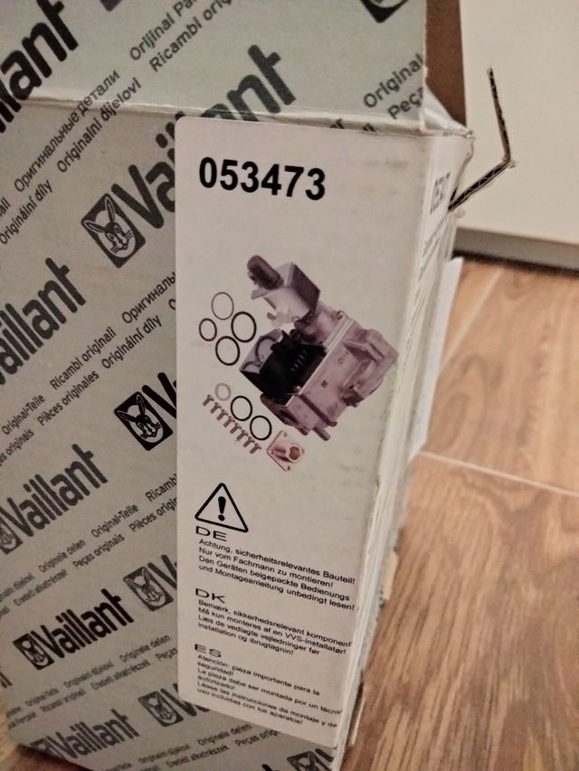 Válvula de gas marca vaillant ref.053473