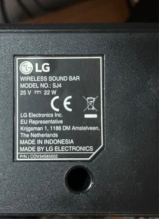 Barra de Sonido LG SJ4 DTS Dolby Bluetooth 300W