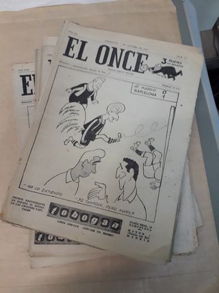 Periódico deportivo El Once año 1959
