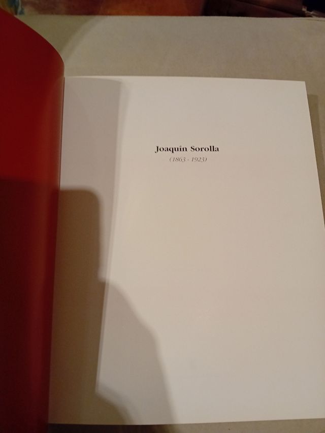 JOAQUIN SOROLLA, CATALOGO