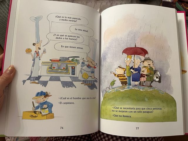 Libro de chistes infantil