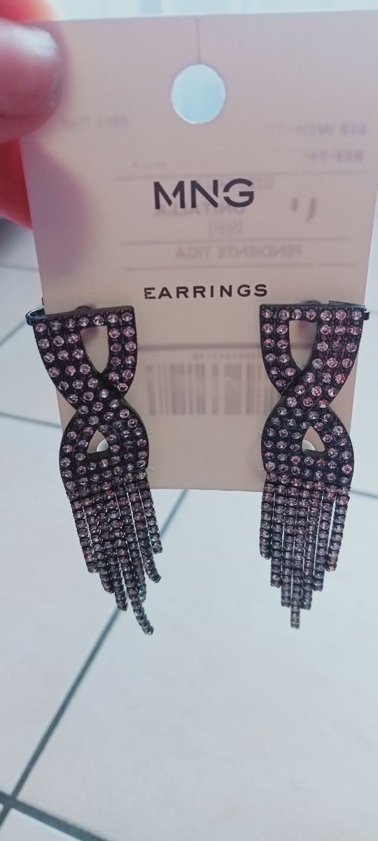Pendientes strass Mango