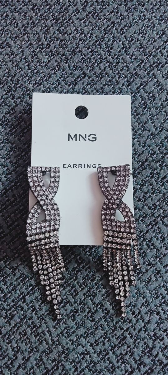 Pendientes strass Mango