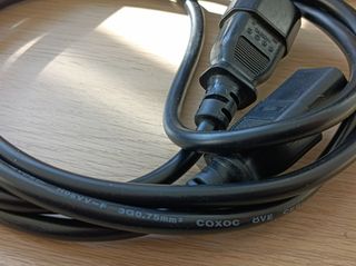 Cable prolongador de alimentación IEC 2,30 metros