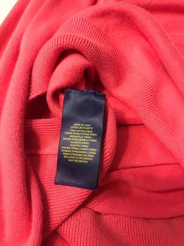 Maglione rosa uomo Ralph Laurent