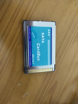 PCMCIA 2 x sata 