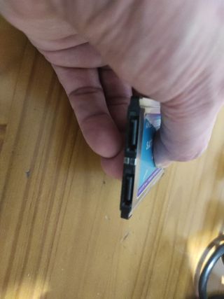 PCMCIA 2 x sata 