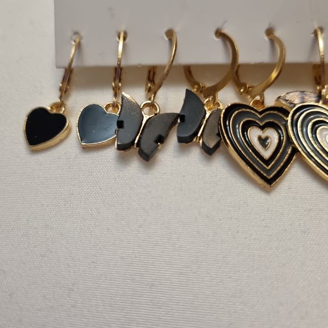 Lote 5 pared de pendientes NUEVOS todo 5e.