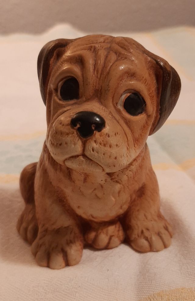 Perro bóxer figura
