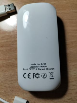 Batería externa para moviles