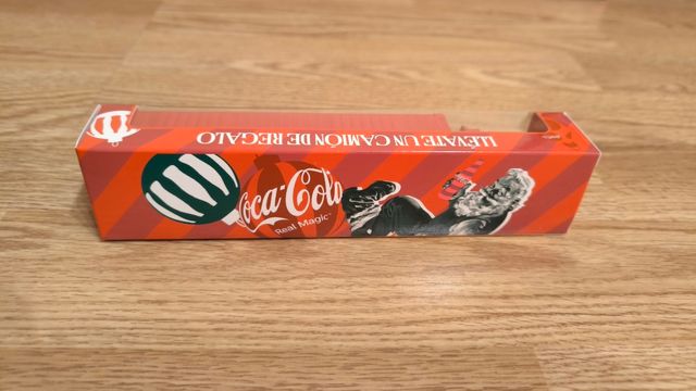 Camión de Coca Cola de juguete