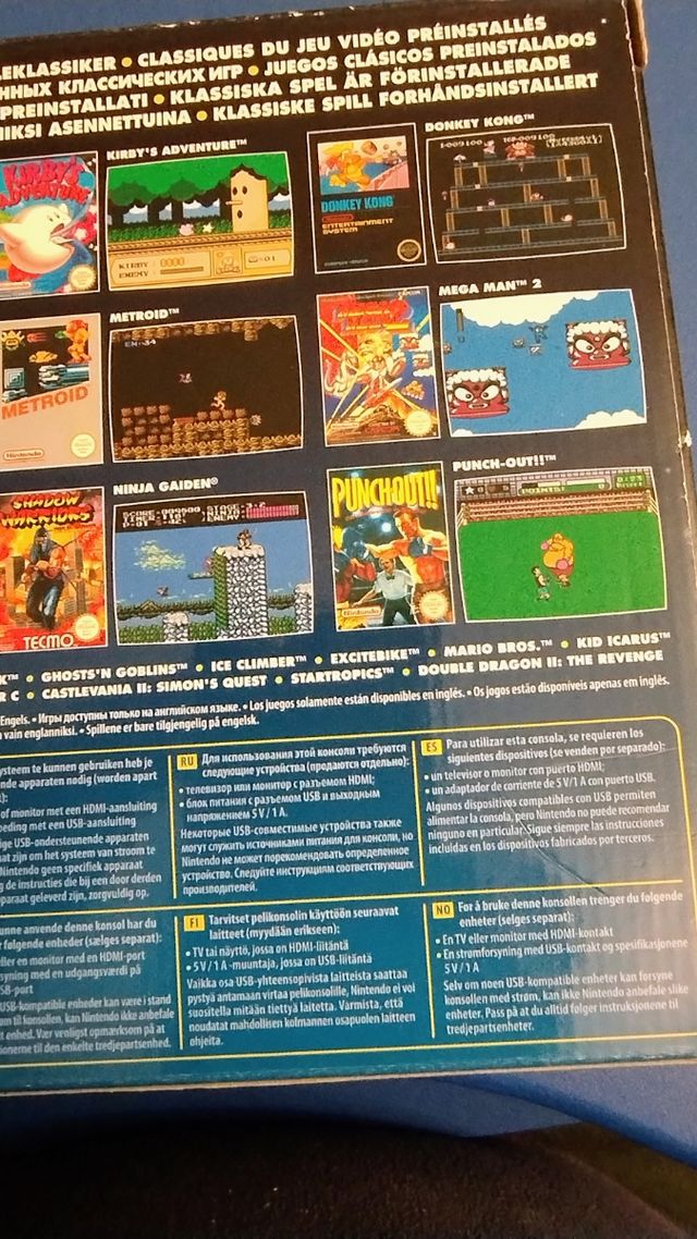 Nintendo NES mini classic