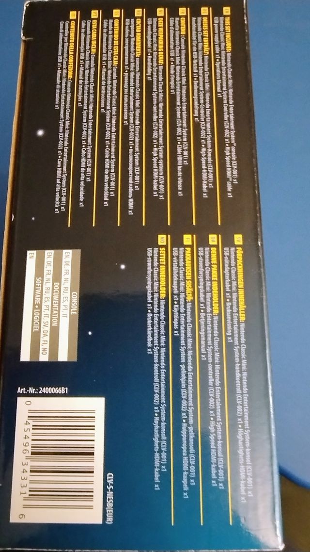 Nintendo NES mini classic