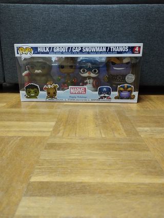 Funko pop! Marvel pack 4 navidad