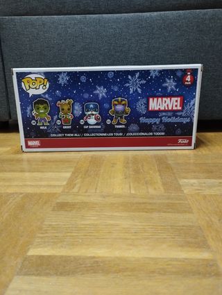 Funko pop! Marvel pack 4 navidad