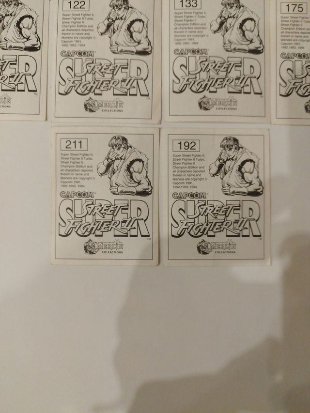 Cromos Super Street Fighter II