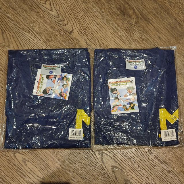 2 CAMISETAS CAMPEONES OLIVER Y BENJI