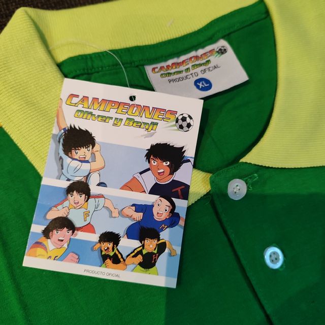 2 CAMISETAS CAMPEONES OLIVER Y BENJI