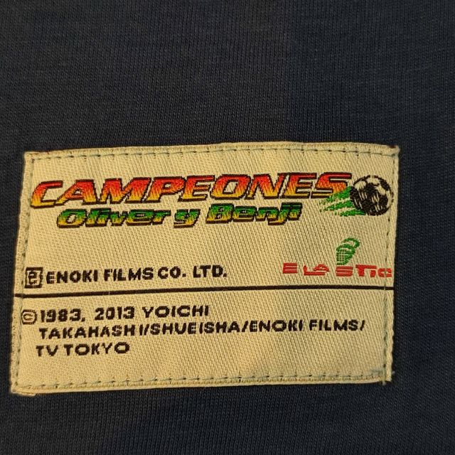 2 CAMISETAS CAMPEONES OLIVER Y BENJI