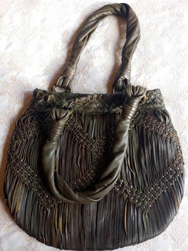 BOLSO DE PIEL DE ZARA