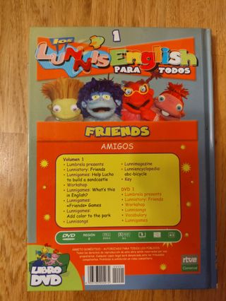Aprende inglés con los Lunnis (Libro+DVD)