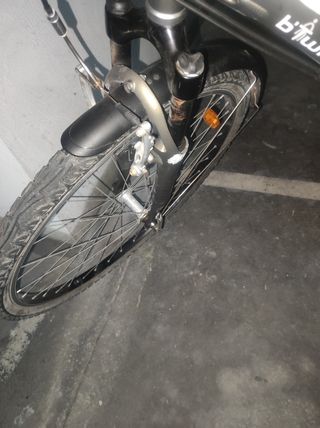 Bicicleta btwin 7 doble suspension