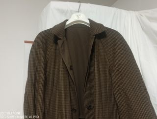 Cappotto double face vintage di lana 80%