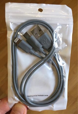 Doble cable USB