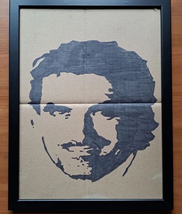 Quadro Massimo Troisi