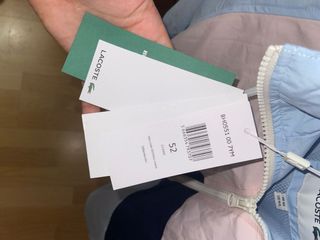 Chaqueta impermeable Lacoste