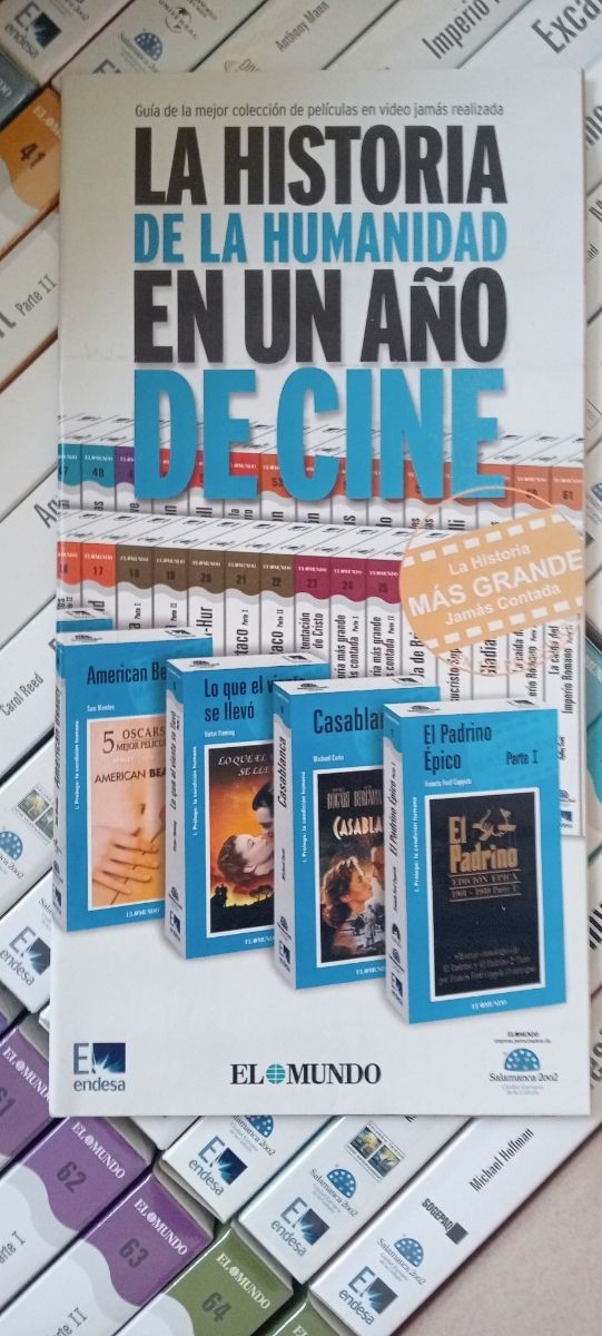 Colección películas  en VHS del mundo