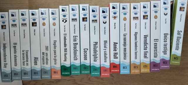 Colección películas  en VHS del mundo